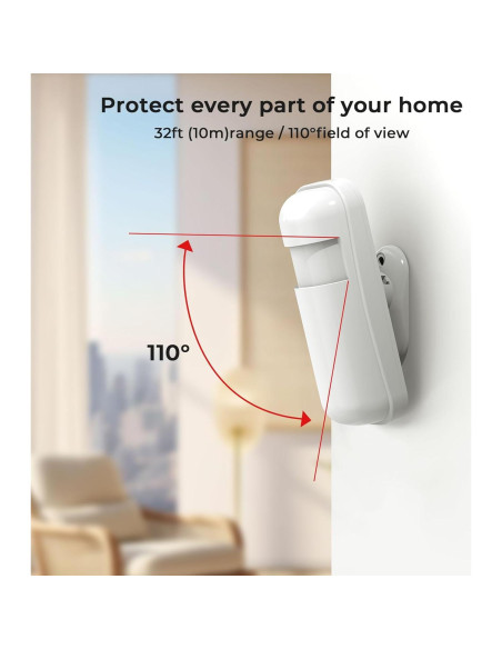 Sistema de Alarma PGST para Hogar Inteligente 12 Piezas Sistema de Alarma PGST para Hogar Inteligente 12 Piezas