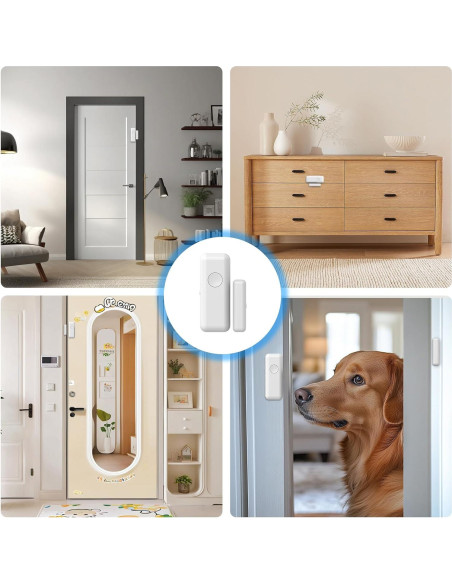 Sistema de Alarma PGST para Hogar Inteligente 12 Piezas Sistema de Alarma PGST para Hogar Inteligente 12 Piezas
