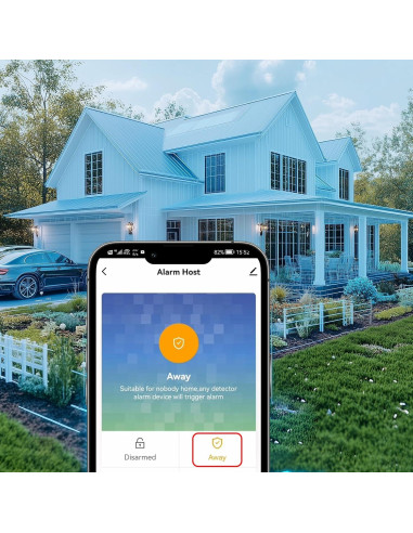 Sistema de Alarma PGST para Hogar Inteligente 12 Piezas