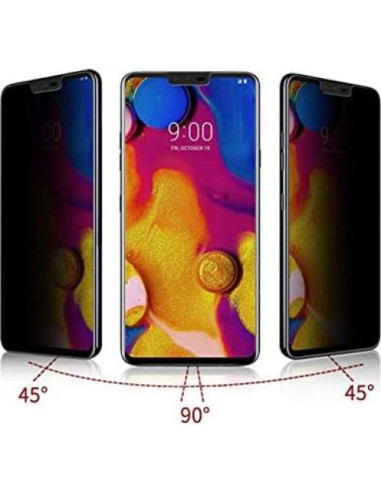 Protector de Pantalla Vidrio Templado GTElectro LG V40 ThinQ 2 Pzas