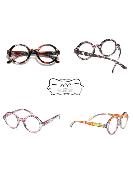 Gafas de Lectura Antirreflejo 100 CLÁSICO Floral 0.0x Gafas de Lectura Antirreflejo 100 CLÁSICO Floral 0.0x