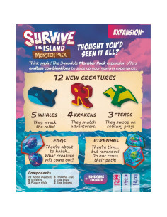 Expansión Sobrevive La Isla Zygomatic - 3 Nuevos Monstruos 2