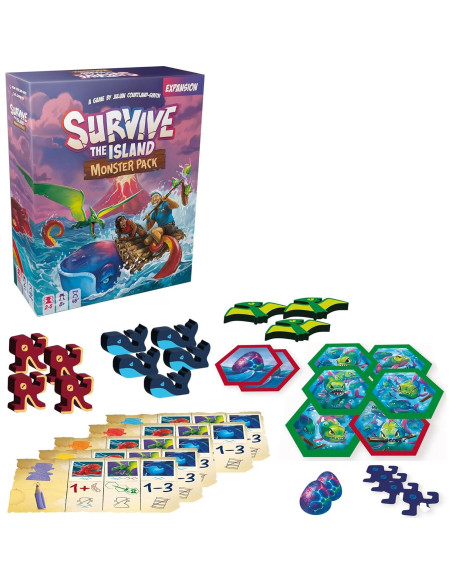 Expansión Sobrevive La Isla Zygomatic - 3 Nuevos Monstruos Expansión Sobrevive La Isla Zygomatic - 3 Nuevos Monstruos