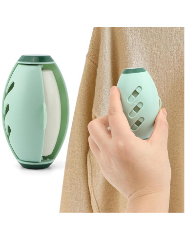 Rodillos Lavables Reutilizables Ranjaner para Pelusa Verde - 2 Pcs