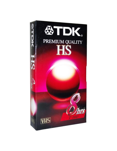 Cinta de video TDK HS T-160 8 horas EP - Calidad Premium Cinta de video TDK HS T-160 8 horas EP - Calidad Premium