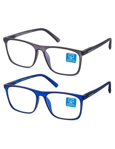 Gafas Anti Luz Azul K KENZHOU 2 Paquetes Unisex - Alivio Ocular
