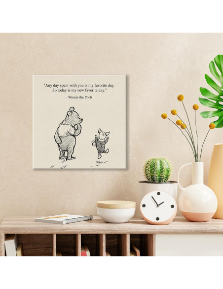 Cuadro Decorativo Winnie the Pooh 20x20 cm Lienzo Dolimifa Cuadro Decorativo Winnie the Pooh 20x20 cm Lienzo Dolimifa
