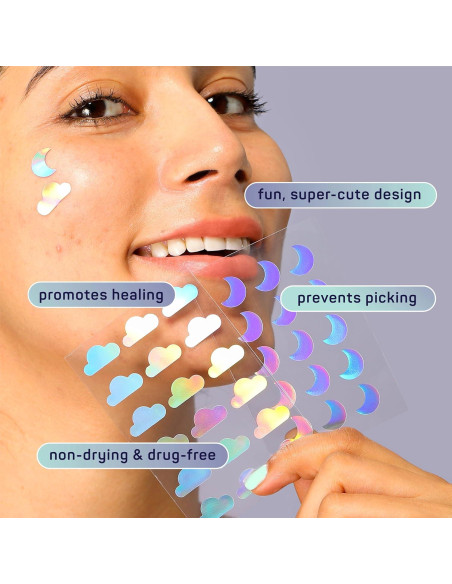 Parche Hidrocoloide para Granos SpaLife - 90 Lunas y Nubes Parche Hidrocoloide para Granos SpaLife - 90 Lunas y Nubes