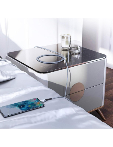 Cable USB C a Lightning DFLASH 0.91 m 2 Pack Carga Rápida