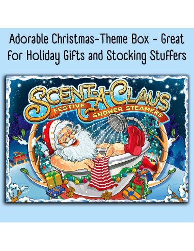 Set de 6 Bolsitas de Vapor Aromáticas Scent-A-Claus Navidad