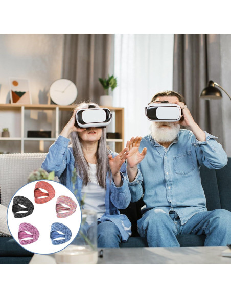 5 Pcs Máscara de Ojos VR Ajustable Transpirable para Dispositivos 5 Pcs Máscara de Ojos VR Ajustable Transpirable para Dispositivos
