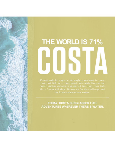 Gafas de sol polarizadas Costa Del Mar Reefton Pro 63mm