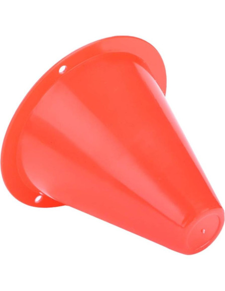 10 Conos de Entrenamiento de Fútbol Rojo - Marcadores de Seguridad 10 Conos de Entrenamiento de Fútbol Rojo - Marcadores de Seguridad