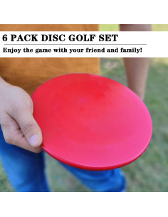 Conjunto de Discos de Golf para Principiantes YDDSPORTS - 6 Discos Rango Medio 2