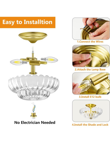 Luz de Techo Exterior con Sensor de Movimiento LMINGHON 30.48 cm