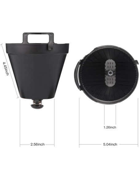 Soporte de Filtro y Filtro Dorado para Cafetera Ninja 12 Tazas Soporte de Filtro y Filtro Dorado para Cafetera Ninja 12 Tazas