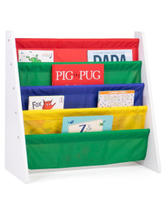 Estantería Infantil Humble Crew 4 Niveles Madera Blanca 61 cm