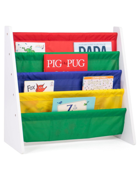 Estantería Infantil Humble Crew 4 Niveles Madera Blanca 61 cm Estantería Infantil Humble Crew 4 Niveles Madera Blanca 61 cm