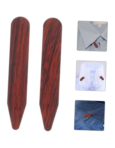Insertos de Cuello de Madera CALLARON para Camisas de Vestir