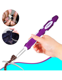 Ganchos de Crochet Yarniss para Dreadlocks 0.75mm Ergonómico 2