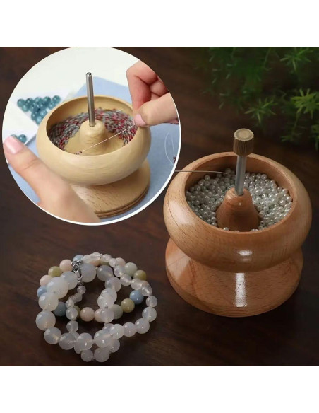 Spinner de cuentas de arcilla SHOP LC con aguja y alambre 3m Spinner de cuentas de arcilla SHOP LC con aguja y alambre 3m