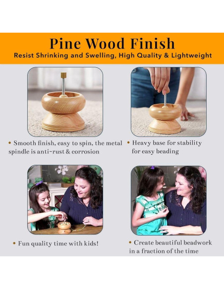 Spinner de cuentas de arcilla SHOP LC con aguja y alambre 3m Spinner de cuentas de arcilla SHOP LC con aguja y alambre 3m