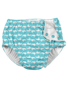 Pañal de Natación Reutilizable i play Aqua Ballena 12 Meses