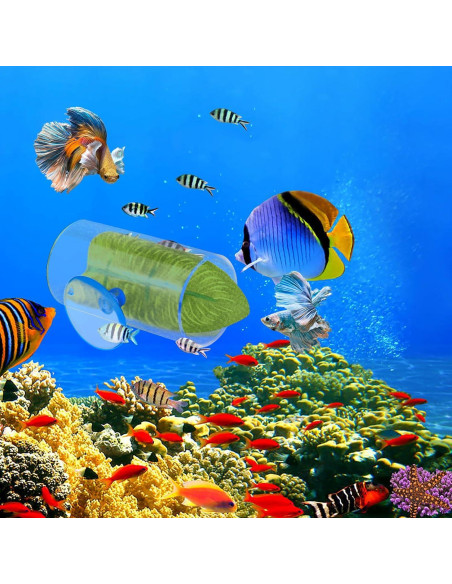Túnel de Tubo para Peces Betta NANEEZOO con Ventosa 7.8cm Túnel de Tubo para Peces Betta NANEEZOO con Ventosa 7.8cm