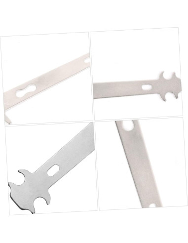 5 Piezas Medidor de Cadena de Bicicleta BRIGHTFUFU Acero