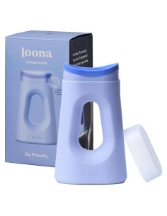 Orinal Femenino Loona Azul - Diseño Silencioso y Sin Salpicaduras