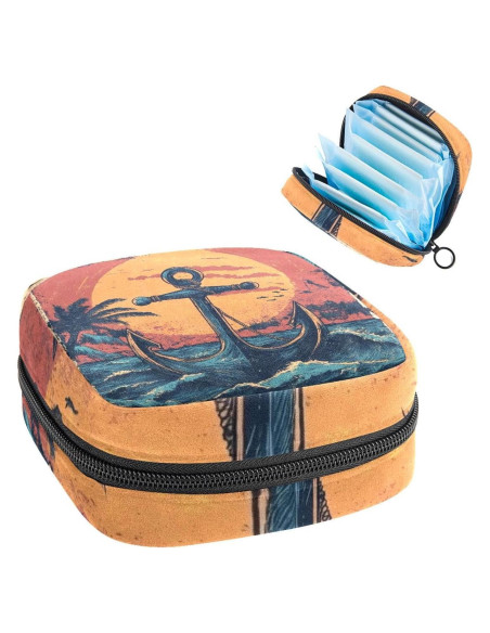 Bolsa de Almacenamiento para Toallas Sanitarias Zhengzhiqi - 17x17x12 cm Bolsa de Almacenamiento para Toallas Sanitarias Zhengzhiqi - 17x17x12 cm