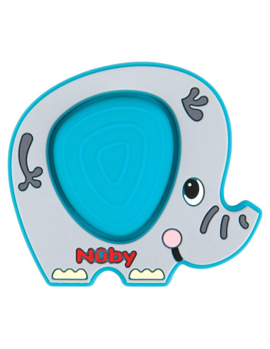 Mordedor Sensorial Nuby Teethe N' Pop Elefante 3+ Meses