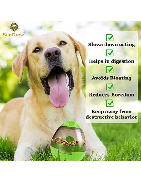Pelota de Golosinas SunGrow Verde para Conejos y Mascotas Pequeñas Pelota de Golosinas SunGrow Verde para Conejos y Mascotas Pequeñas