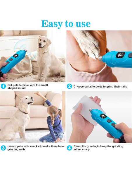 Molinillo de Uñas Eléctrico Bousnic con 2 Luces LED - Silencioso y Potente Molinillo de Uñas Eléctrico Bousnic con 2 Luces LED - Silencioso y Potente