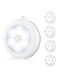 Luz Nocturna LED Mlambert con Sensor de Movimiento 4 Pack