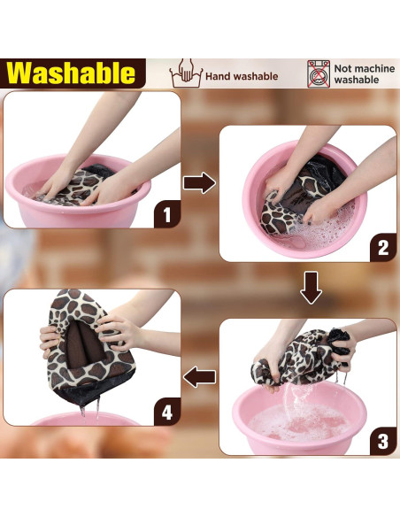 Cama para Cobaya Mygeromon Estilo Piel de Leopardo 23.5x23.5cm Cama para Cobaya Mygeromon Estilo Piel de Leopardo 23.5x23.5cm
