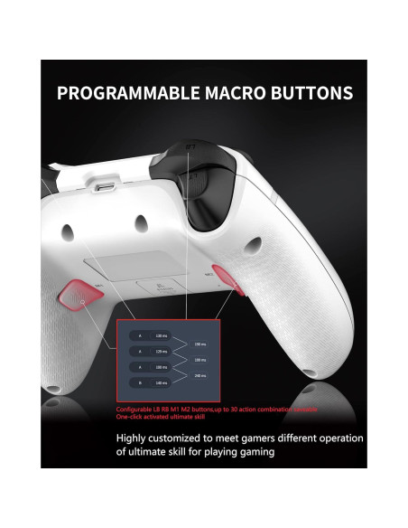 Controlador Inalámbrico BEITONG Asura 2 Pro para PC y Android Controlador Inalámbrico BEITONG Asura 2 Pro para PC y Android