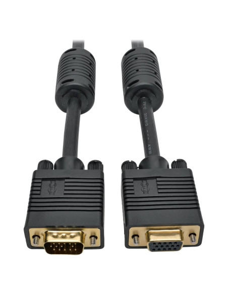Cable de Extensión VGA Tripp Lite 1.0 m Alta Resolución M/F Cable de Extensión VGA Tripp Lite 1.0 m Alta Resolución M/F