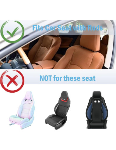 Mesa para Asiento de Coche VRBFF con Bandeja Expandible