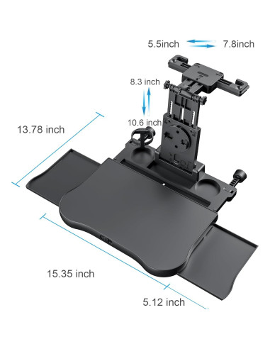 Mesa para Asiento de Coche VRBFF con Bandeja Expandible