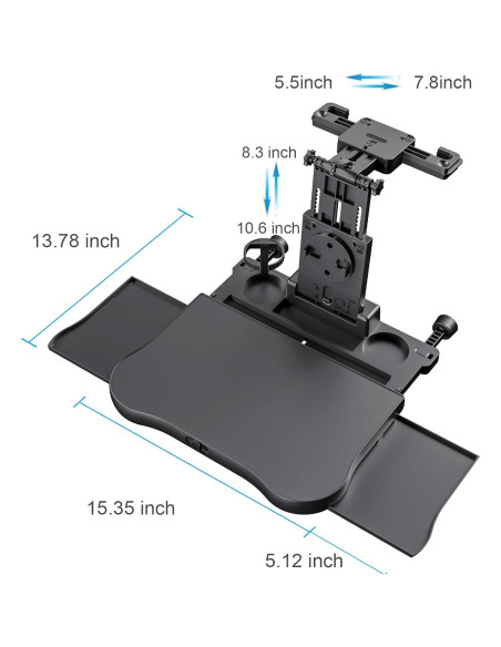 Mesa para Asiento de Coche VRBFF con Bandeja Expandible Mesa para Asiento de Coche VRBFF con Bandeja Expandible