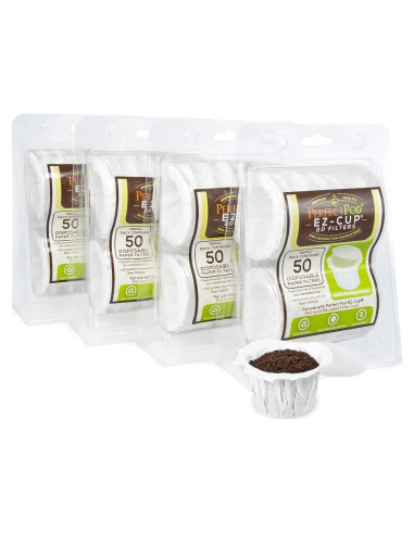 Filtros de Papel Perfect Pod EZ-Cup - 200 Filtros Biodegradables