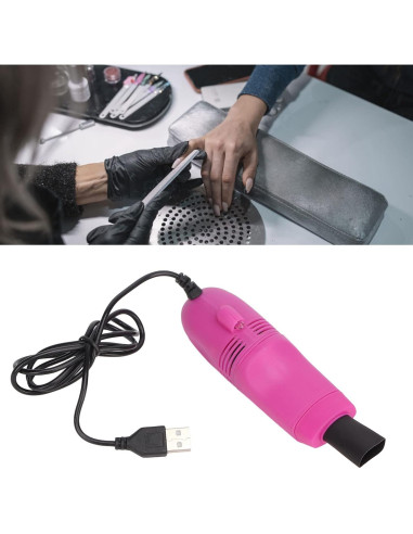 Limpiador de Teclado Mini TUORE USB Portátil Rojo Rosa