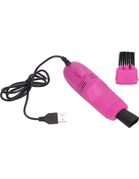 Limpiador de Teclado Mini TUORE USB Portátil Rojo Rosa Limpiador de Teclado Mini TUORE USB Portátil Rojo Rosa