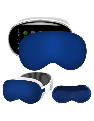 Funda Protectora de Silicona Azul para Vision Pro 2024