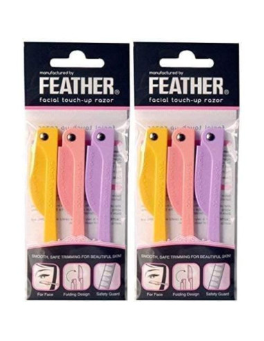 Razor de Toque Facial Flamingo - 6 Unidades (3x2)