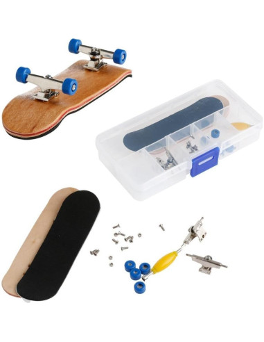 Fingerboard Profesional Lottoyday Rojo 100mm Madera Arce
