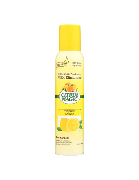 Ambientador Natural Citrus Magic Limón Tropical 103.5 ml Ambientador Natural Citrus Magic Limón Tropical 103.5 ml