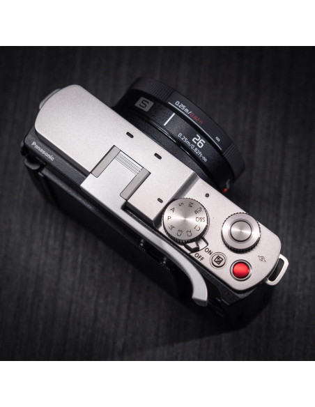 Agarradera de Pulgar Iborrys para Cámara Panasonic S9 - Plata Agarradera de Pulgar Iborrys para Cámara Panasonic S9 - Plata