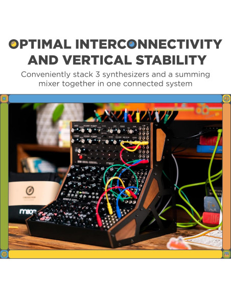 Kit de Accesorios Moog Sound Studio Rack 3 Niveles Mezclador Kit de Accesorios Moog Sound Studio Rack 3 Niveles Mezclador